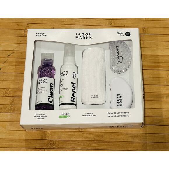 Jason Markk Starter Box, Shoe Cleaning Kit, 5-Piece Set, Deep Cleaning Solutions - Picture 7 of 9